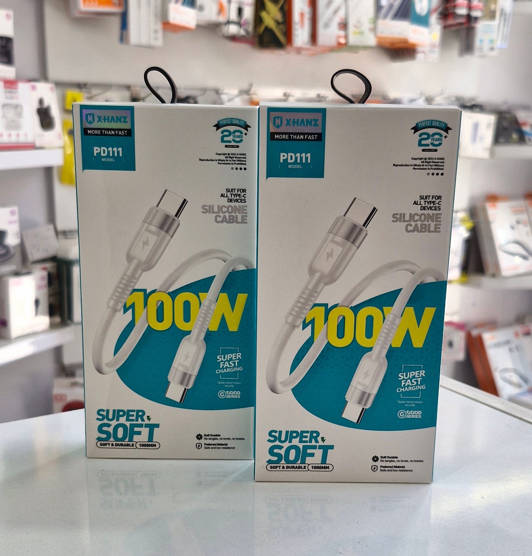 کابل سوپر فست شارژ دو سر TYPE C ایکس هانز (X-HANZ ) مدل PD111